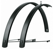 Крылья 0-11494 алюминиевые SKS-11494 EDGE AL полноразмерные с усами, 46мм, 28″ черные