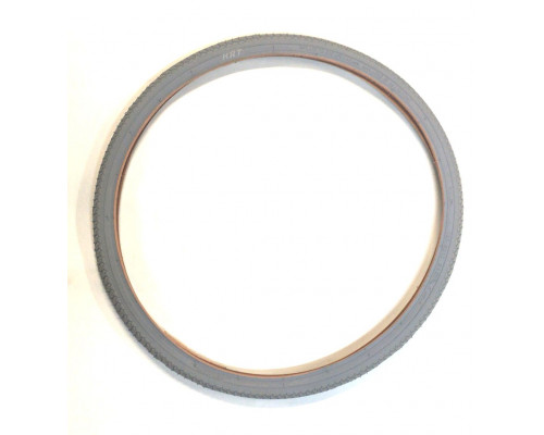 Покрышка 22x1 3/8 (37-501) 00-011052 низкий для вело-инвалидных колясок серая H.R.T.