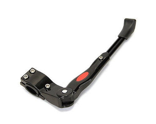Подножка 00-170317 алюминиевая H001 22-28″ регулируемая универсальная крепление к перу черная HORST