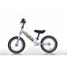 Беговел 00-170676 рама сталь, надувные колеса 12″ герм.подш. регул. руль/седло белый HORST95
