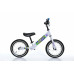 Беговел 00-170676 рама сталь, надувные колеса 12″ герм.подш. регул. руль/седло белый HORST95