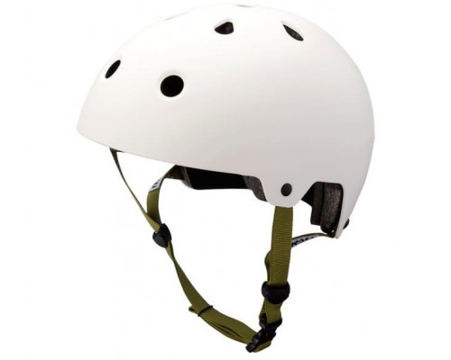 Шлем 02-19150206 BMX/FREESTYLE MAHA White 10 отверстий, размер M 54-58см, белый KALI