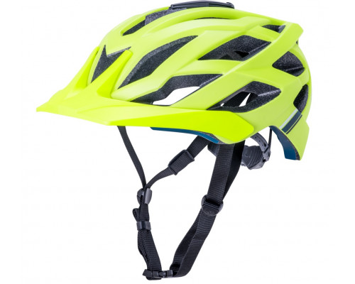 Шлем 02-21120127 ENDURO/MTB LUNATI 25 отверстий, MatFluoYlw размер L/XL 59-61см с креплением камеры,ярко-жёлт, CF. KALI