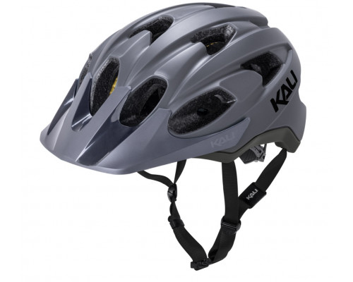 Шлем 02-21720127 TRAIL/MTB PACE 15 отверстий, Mat Gry размер L/XL 58-62 серый матовый. LDL, CF, KALI