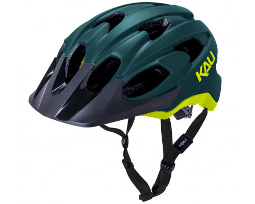 Шлем 02-21720146 TRAIL/MTB PACE 15 отверстий, Mat Tel/Fluo Ylw S/M 54-58. зелено-желтый LDL, CF, KALI