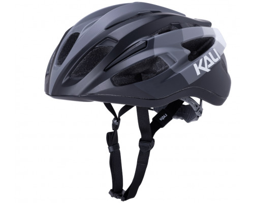 Шлем 02-40620127 ШОССЕ/ROAD THERAPY 21 отверстие Blk/Gry размер L/XL 58-62 матовый черно-серый LDL, CF, KALI