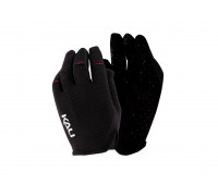 Перчатки 02-430221117 Cascade легкие, Trail, AM, Enduro, Slip-ON бесшовный крой, 4D стрейч, длинные пальцы, совместимы с тачскрином, черные размер L KALI