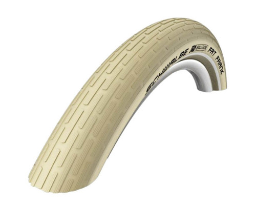 Покрышка 26x2.35 (60-559) 05-10134372.01 FAT FRANK K-Guard, TwinSkin C/C HS375 SBC 50EPI кремовая SCHWALBE