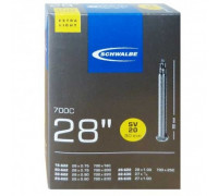 Камера. 28″/700 спорт ниппель 05-10426383 SV20 EXTRA LIGHT (18/25-622/630) IB 80mm. SCHWALBE