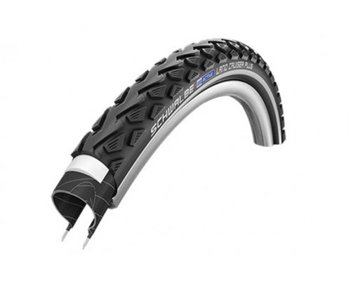 Покрышка 26x1.75 (47-559) 05-11101035 LAND CRUISER PLUS PunctureGuard антипрокольная, TwinSkin B/B+RT (светоотражающая полоса) HS450 SBC 50EPI SCHWALBE