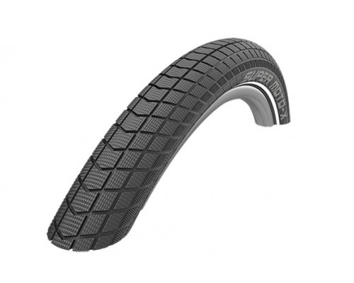 Покрышка 27.5x2.40/650B (62-584) 05-11101112.01 SUPER MOTO-X Perf, GreenGuard антипрокольная, SnakeSkin B/B-SK+RT(светоотражающая) HS439 DC 67EPI 41B SCHWALBE