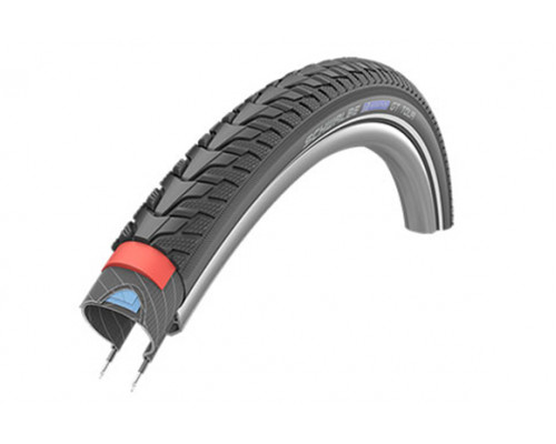 Покрышка 26x2.00 (50-559) 05-11101292 MARATHON GT TOUR Perf, DualGuard АНТИПРОК, TwinSkin B/B+RT (светоотражающая полоса) HS485 EC 67EPI 34B SCHWALBE