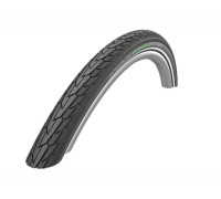 Покрышка 26x1.75 (47-559) 05-11101302 ROAD CRUISER K-Guard, TwinSkin B/B+RT (светоотражающая полоса) HS484 GREEN 50EPI SCHWALBE