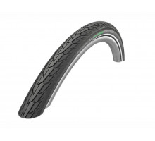 Покрышка 26x1.75 (47-559) 05-11101302 ROAD CRUISER K-Guard, TwinSkin B/B+RT (светоотражающая полоса) HS484 GREEN 50EPI SCHWALBE