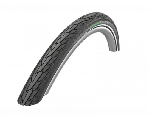 Покрышка 26x1.75 (47-559) 05-11101302 ROAD CRUISER K-Guard, TwinSkin B/B+RT (светоотражающая полоса) HS484 GREEN 50EPI SCHWALBE