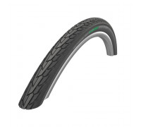 Покрышка 28x1.75 (47-622) 05-11101307 ROAD CRUISER K-Guard, TwinSkin B/B+RT (светоотражающая полоса) HS484 GREEN 50EPI SCHWALBE