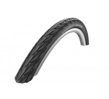 Покрышка 24x1 3/8 (37-540) 05-11129062.01 DELTA CRUISER K-Guard, TwinSkin B/W HS392 SBC 50EPI черно-белая SCHWALBE