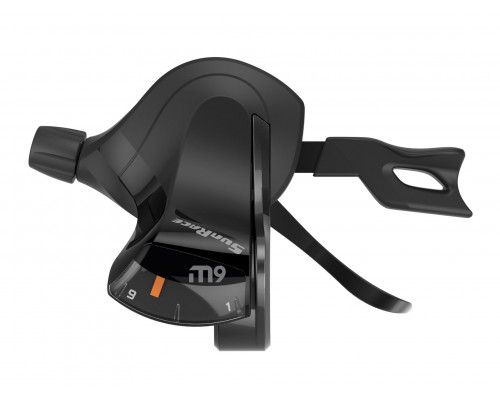 Переключатель скоростей/манетка DLM933.L300.0S0.HP 06-201310 триггер M933 левый, 3 скорости, трос 1700мм SUNRACE