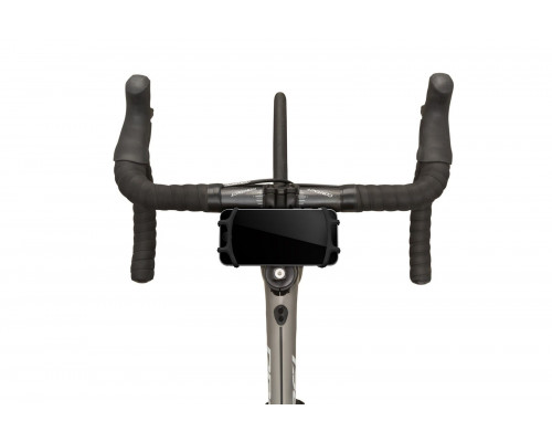 Держатель для смартфона 07-171010 силиконовый на руль универсальный 4.0'-6.0' BIKE TIE X черный BONE