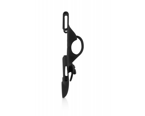 Держатель для смартфона 07-173010 силиконовый на руль универсальный 4.0'-6.3' BIKE TIE SPEAKER черный BONE