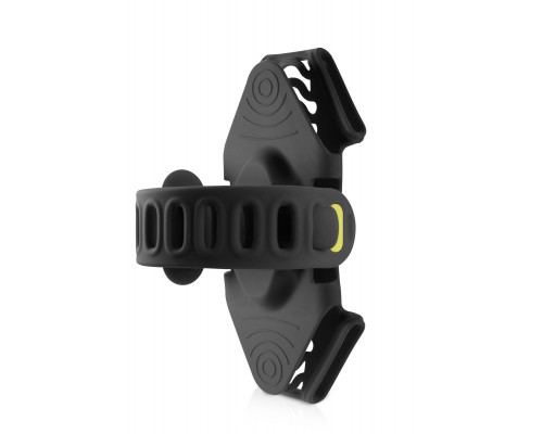 Держатель для смартфона 07-181210 силиконовый на вынос универсальный 4.0'-6.5' BIKE TIE PRO PACK черный BONE