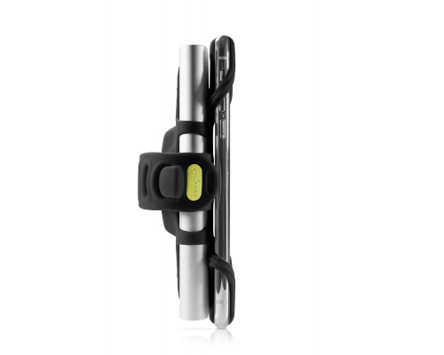 Держатель для смартфона 07-181210 силиконовый на вынос универсальный 4.0'-6.5' BIKE TIE PRO PACK черный BONE