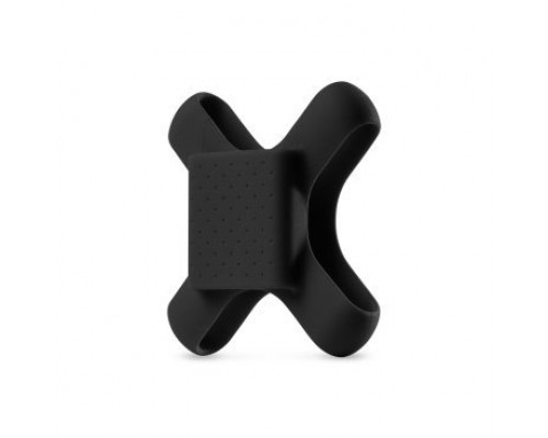 Держатель для смартфона 07-200620 силиконовый на вынос универсальный 4.7'-7,2' BIKE TIE PRO4 + POWER STRAP( держатель для POWERBANK ) черный BONE