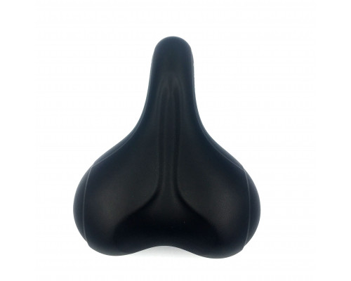 Седло 09-200708 универсальное 260х190мм мягкое с замком, с рукояткой, эластомерное (на блистере) черное HORST