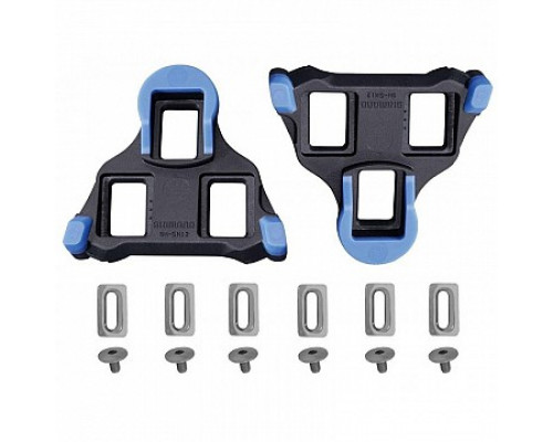 Педали/шипы 2-6027 Y40B98140 SM-SH12 для ROAD контактных педалей PD-7810/R540 синие свободный ход 2` SHIMANO