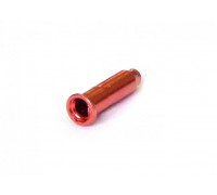 Колпачки/3аглушки 3-310 на тросики универсальные CX88DP RED алюминиевый красные (100шт в банке) CLARK`S