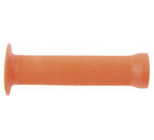 Ручки .С83 на руль 3-362 резиновые BMX 135мм торцевая защита + защита от проскальзования оранжевые CLARK`S