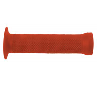 Ручки .С83 на руль 3-364 резиновые BMX 135мм торцевая защита + защита от проскальзования красные CLARK`S