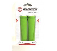 Ручки .С98-130 на руль 3-378 резиновые 130мм зеленые CLARK`S