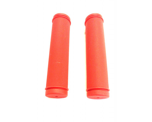 Ручки .С98-130 на руль 3-379 резиновые 130мм красные CLARK`S