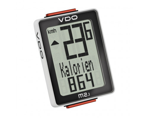 Велокомпьютер 4-30020 VDO M2.1 10 функций 3-строчный дисплей черно-белый