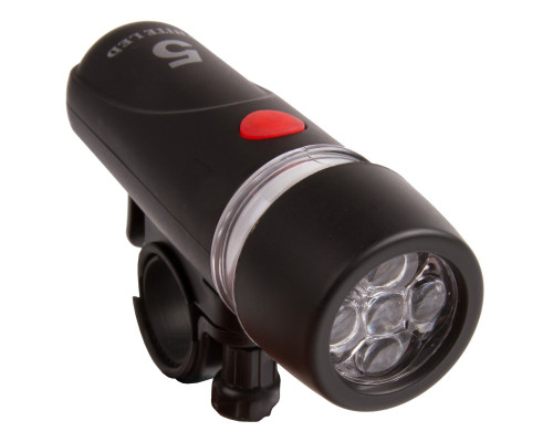 Фара+фонарь 5-221004 5диодов/2функции с линзами+5диодов/4функции красный с батарейками VENTURA