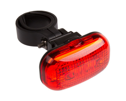 Фара+фонарь 5-221004 5диодов/2функции с линзами+5диодов/4функции красный с батарейками VENTURA