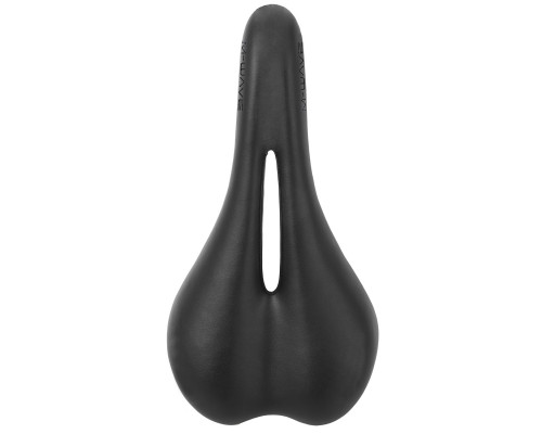 Седло 5-251012 спортивное 270х139мм специальный наполнитель Full-Cut, с вентиляцией направляющие со шкалой 286г черное M-WAVE COMP Х