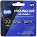 Замок цепи 5-302311 (5-300059) 1/2″х11/128″ нержавейка многоразовый для 10 скоростей SRAM/SHIMANO/KMC. 2шт. на блистере КМС