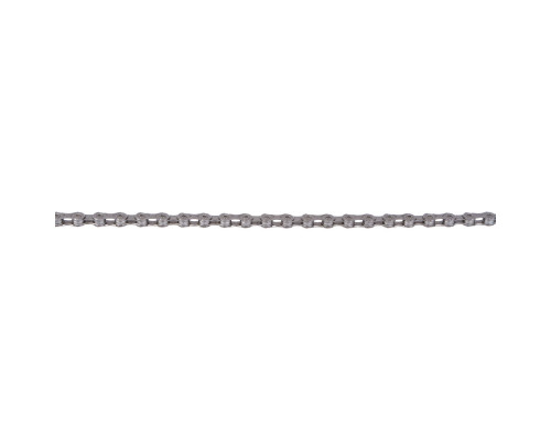 Цепь 5-303572 (5-300868) 1/2″х11/128″ 114 звеньев Х-10 Grey с замком в коробке 10 скоростная в пластиковые коробке серая KMC