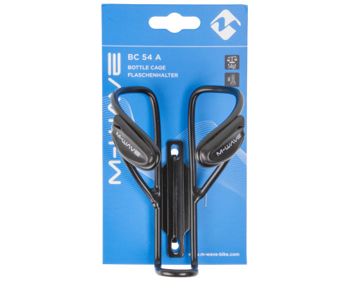 Флягодержатель 5-340965 алюминиевый 58г с большим фиксатором (на блистере) черный BC 54 A M-WAVE