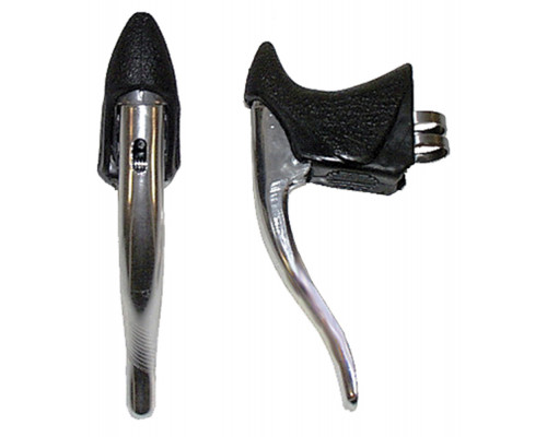 Тормозные ручки 5-361442 алюминиевые ROAD с тросиками и рубашками, серо-черные PROMAX
