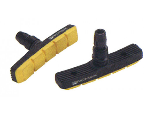 Тормозные колодки 5-361765 цветные симетр. 70мм черно-желтые PROMAX