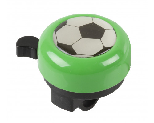 Звонок 5-420119 сталь/пластик детский с 3D-рисунком 6 цветов в ассортитенте (на блистере) M-WAVE