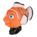 Клаксон 5-422040 резина/пластик детский оранжевый ″рыбка″