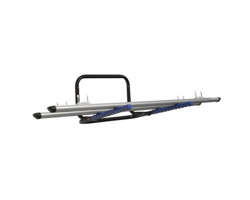 Держатель вело 5-430217 настенный ″горизонт″+полочка до 20кг сталь складной черно-синий M-WAVE