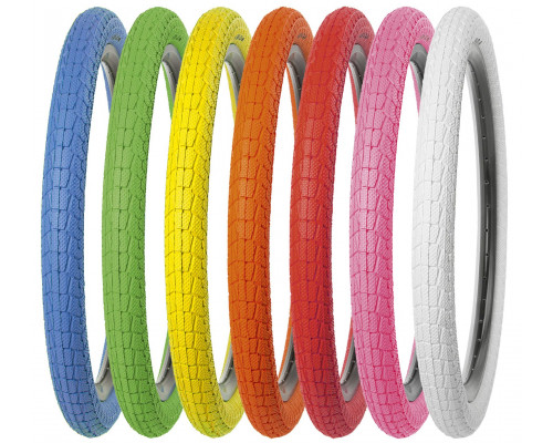 Покрышка 20″х1.95 5-527211 (5-529607) (50-406) K907 KRACKPOT низкий оранжевая KENDA