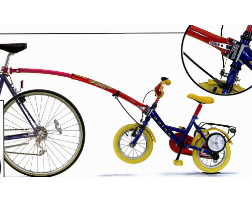 Крепление 5-640025 для детского велосипеда 12-20″ к подседельный штырю до 32кг красное (индивидивидуальная упаковка) TRAIL-GATOR