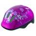 Шлем .детский/подростк. 5-731001 с сеточкой 6 отверстий 52-56см FLOWER/розовый M-WAVE