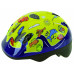 Шлем .детский/подростк. 5-731076 с сеточкой 6 отверстий 52-56см SEA WORLD/желтый M-WAVE
